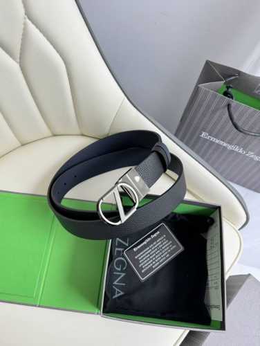 Zegna double-sided original imported top-grain cowhide, reversible, vacuum-plat