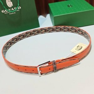 Goyard, width 3.0cm, length: 75.80.85.90.95.100. Euros. The strap is crafted fr