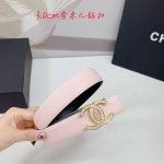 3.0Cm Chanel Belt, Genuine Leather With Double-Sided Color Options, Length: .75,