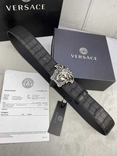 Width 4.0 Cm Versace This Deer Leather Belt Is Made From Carefully Selected Impo
