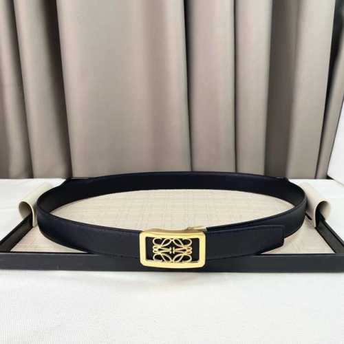 Loewe Anagrm Belt Exclusive To Loewe, Double-Sided Top-Layer Original Cowhide, 3