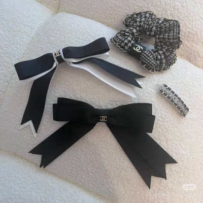 Special counter packagingChanel Chanel latest bow vintage five-gold hairpin# Tr