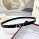 2.0 Cm Warren Belt, Double-Sided Top-Grain Cowhide Leather, Length: .75, .80, .8