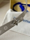 3.0 Wide Lv Double-Sided Lychee Belt Interprets Louis Vuitton's Classic Elements