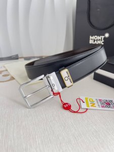 Product Name: Montblanc. Montblanc original belt belt model: pin buckle, new ori