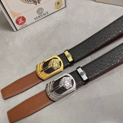 Product Name: Versace. Versace Material: Original Leather Belt 100% Genuine Top-