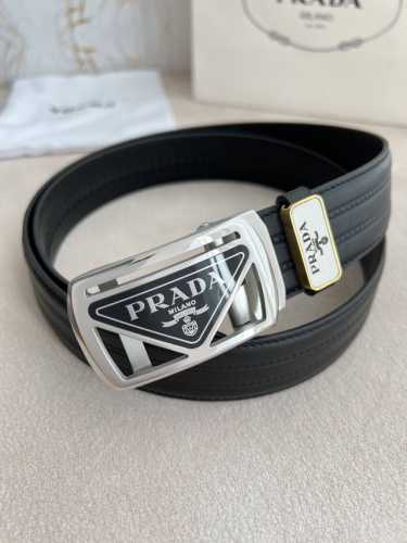 Product Name: Prada. Prada Belt, Automatic Belt Model: Automatic Belt, Classic A