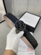 Width 4.0 Cm Gucci Interlocking Double G Steel Buckle Belt, Meticulously Crafted