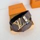 Product Name: Lv..Louis..Vuitton Belt Original Model: Hook, Classic Pure Steel M