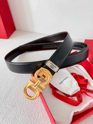 Product Name Ferrgamo.. Ferragamo Belt Automatic Belt Leather Belt Model Automat