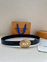 Special Edition 3.4-Inch Wide Lv Heritage Double-Sided Belt Features A Striking
