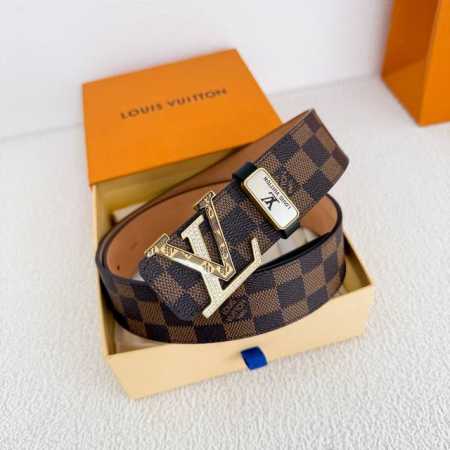 Product Name: Lv..Louis..Vuitton Belt Original Single Model: Buckle, Classic Pur - Click Image to Close
