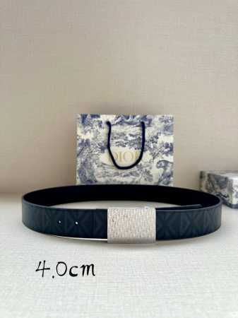 Width 4.0 Cm Dior This 40 Mm Double-Sided Belt Combines Classic Elegance With Mo - Click Image to Close