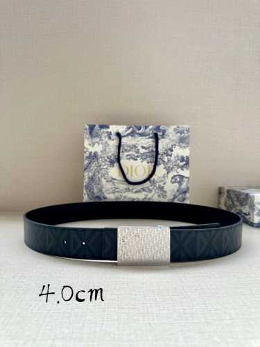 Width 4.0 Cm Dior This 40 Mm Double-Sided Belt Combines Classic Elegance With Mo