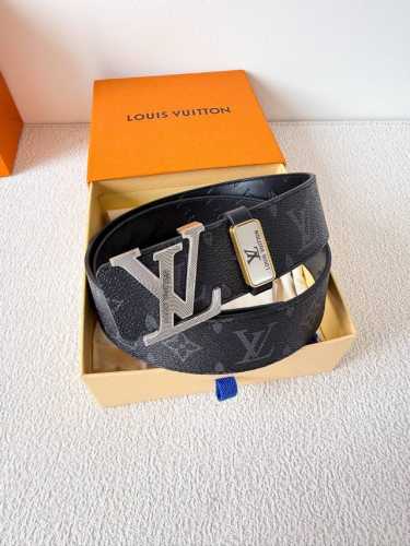 Product Name Lv..Louis..Vuitton Belt Original Model Buckle Classic Pure Steel Ma