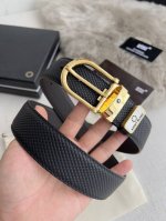 Product Name: Montblanc Original Single Belt, Belt Model: Pin Buckle, New Origin