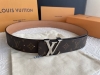 Comes with a full gift box. LV classic logo buckle belt, the best choice for men