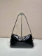 New Aimee Underarm Bag 1Bc229 Wrinkled Patent Leather This wrinkled patent leat