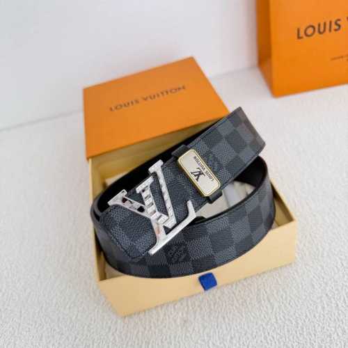 Product Name: Lv..Louis..Vuitton Belt Original Single Model: Buckle, Classic Pur