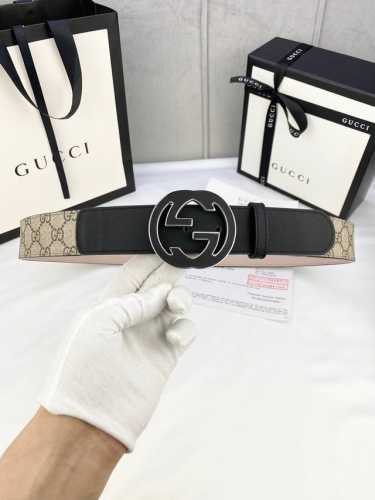 Width 4.0Cm Gucci's Belt Makes A Stunning Appearance In The New Collection, Feat