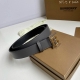 New Burberry Belt Available At Burberry Counters Made In Italy Gold-Plated And P