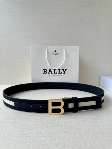 Special Bally Men's Belt Width 3.4Cm This Model Is Made Of Imported Cowhide On T