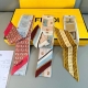 Fendi's most exciting silk scarf is finally here! This recognizable reversible h