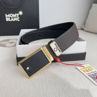 Product Name: Montblanc. Montblanc original belt belt model: buckle, new origina