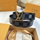 Original Packaging L0Uis Vuitt0N New Season Men's Original Single Belt, 40mm Wid