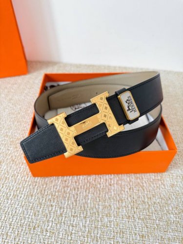 Product Name: Hermes Belt, Original Single Item Model: Hook buckle, classic pur