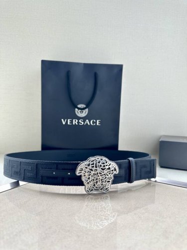 Belt Width 3.8 Cm Versace This Ribbon Belt Features A Casual Style With A Signat