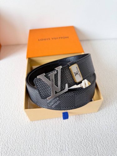 Product Name: Lv..Louis..Vuitton Belt Original Model: Buckle, Classic Pure Steel