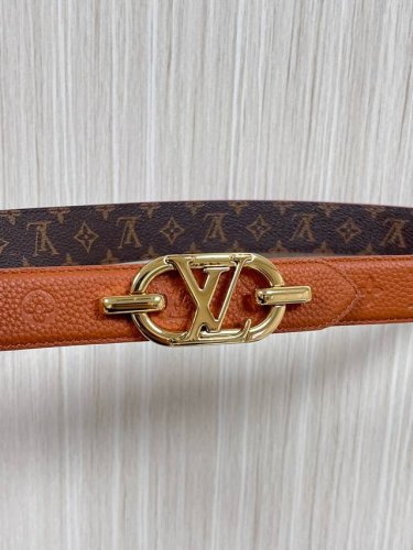 This season's newest design features a belt crafted from luxurious calfskin and