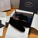 New Pujia Suede Belt This soft suede cowhide belt combines smooth lines and craf