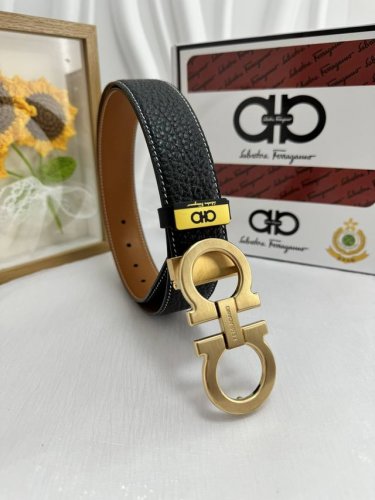 Product Name: Ferragamo Original Material: 100% top-grain cowhide belt, guarante