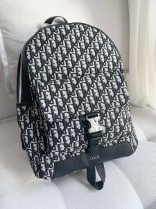 Dior 23 new Explorer series men's monogram jacquard fabric backpack, the latest