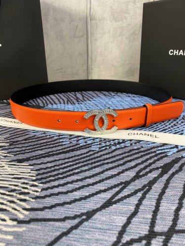Width 3.0 Cm Chanel This Women's Belt Is Made From A New Soft Imported Calfskin