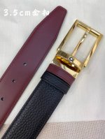 200--Montblanc width 3.5cm, made of top layer cowhide, fine pin buckle, free-cut