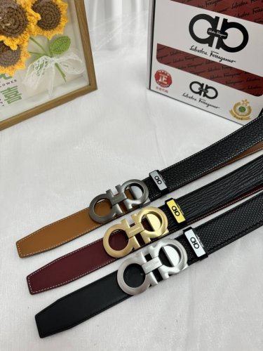 Product Name: Ferragamo Original Material: Original Leather Belt 100% Genuine To
