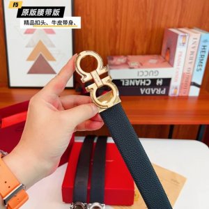 Original quality punched Brand: Fila F men's Color: Black Buckle: Gold and Silve