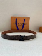 3.0 Width The Lv Flowergram Round Double-Sided Belt Reinterprets Louis Vuitton's