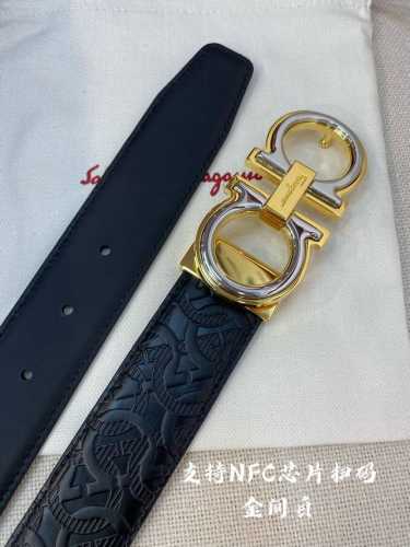 Special Nfc-F3.5Cm Premium Custom-Made Men's Belt, Double-Sided Imported Cowhide