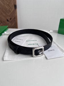 Bv 2025 Newest Women's Braided Belt, Handmade Intreccio Large Grid Braided Doubl