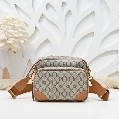 Gucci's latest crossbody shoulder bag is made of imported calfskin leather, whic