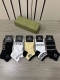 Special Gucci Gucci G new socks, one box of five pairs of jacquard classic logo,