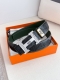 Product Name: Hermes Belt, Original Single Item Model: Hook buckle, classic pure