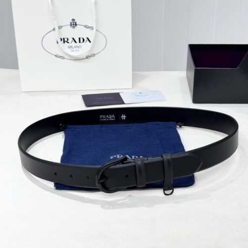 Prada, stylish and sophisticated! Versatile and elegant, 3.5cm wide. Same as th
