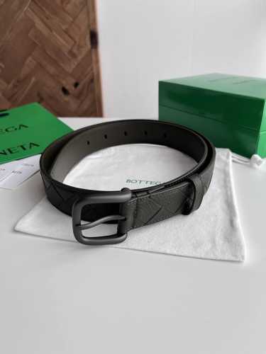 Bv 2025 Newest Men's Braided Belt, Handmade Intreccio Large Check Braided Italia