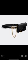 Dior Waist Bag With *Christian Dior Paris* Logo On The Inside Retro Gold Finish