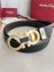 Product Name: Ferragamo Belt, Original Single Belt Model: Hook, Classic Two-tone